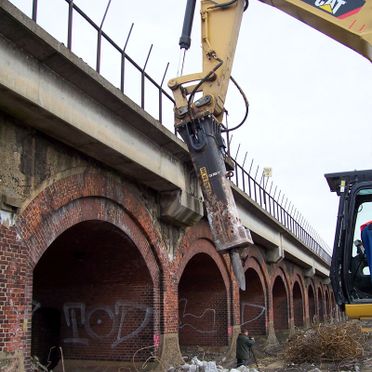Die Pfeilerbahn in Hamburg