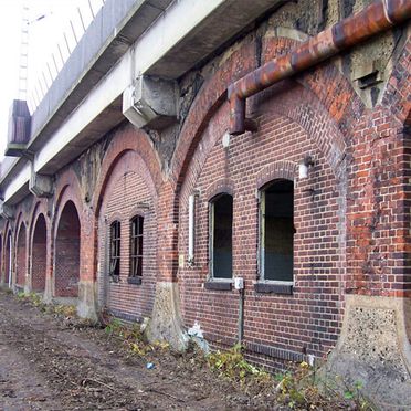 Die Pfeilerbahn in Hamburg