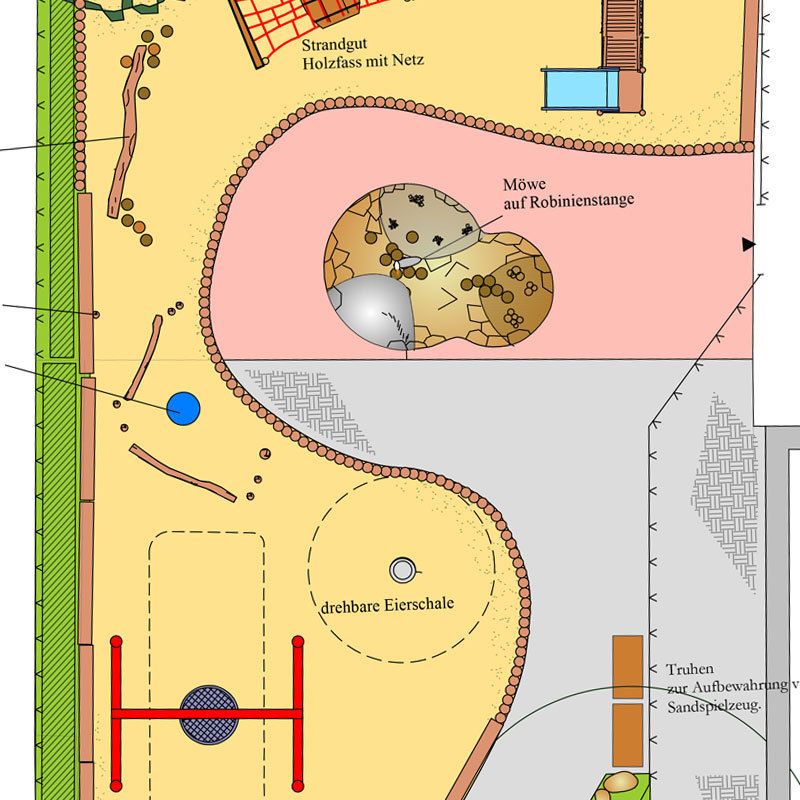 Spielplatz und Schulhof Kastaniehof Berlin Hohenstaufenstraße